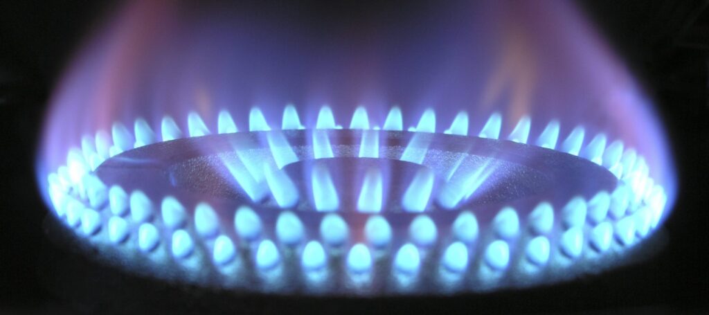 fuoco cucina alimentata GPL