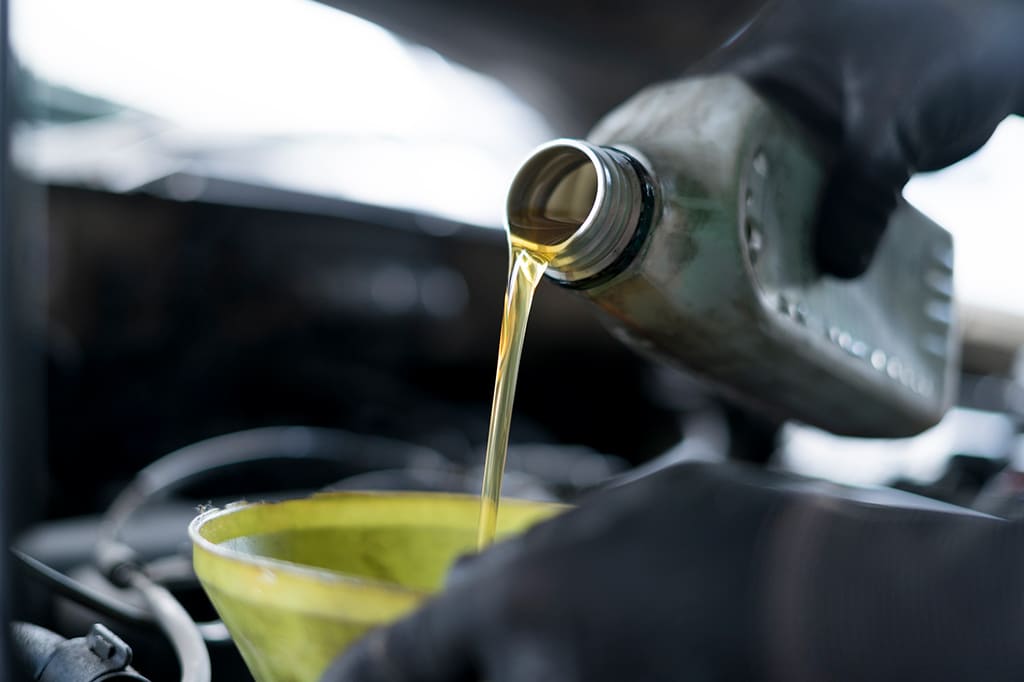 Olio usato nella lavorazione dei metalli
